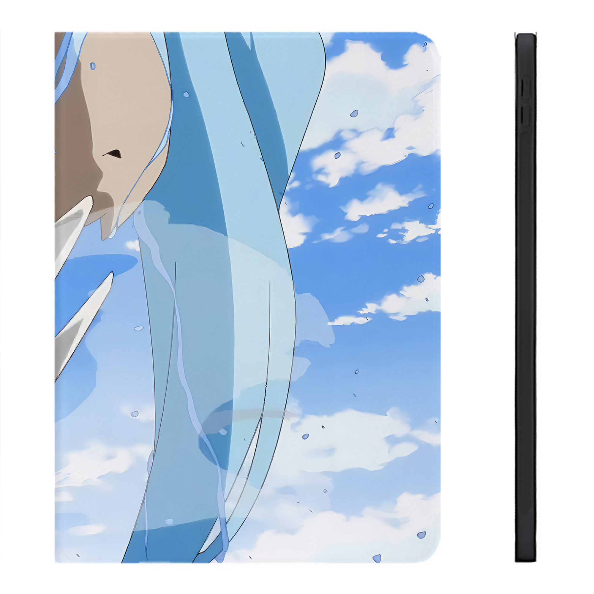（画像用） 転スラ Regarding Reincarnated to Slime IPadケース ペンホルダー付き ブックスタイルデザイン